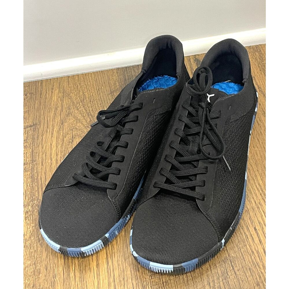 Flux Footwear Adapt Trainer Black Knit Blue Camo Mens Size 13